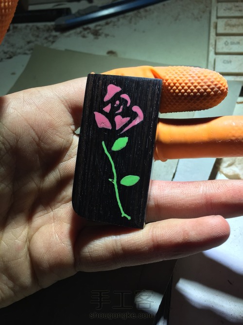 滴胶玫瑰牌子 第9步