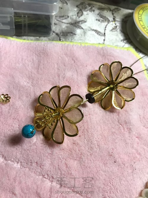 缨络围髻 第4步