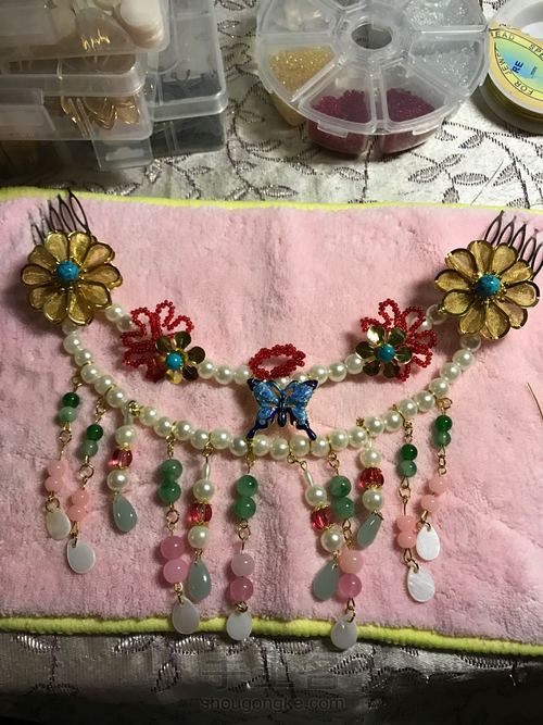 缨络围髻 第12步