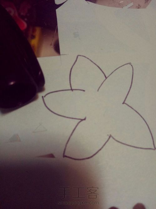 beautiful[蓝色系]花朵 第10步