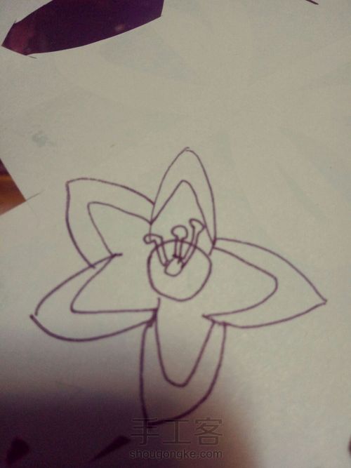 beautiful[蓝色系]花朵 第11步