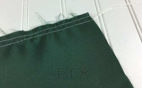 #缝纫技巧#花边褶皱制作教程 第6步