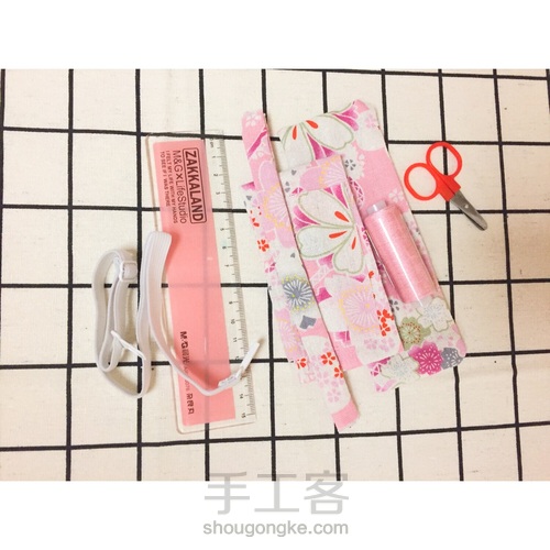 JK手作领结蝴蝶结 第1步