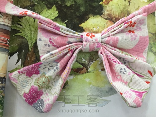 JK手作领结蝴蝶结 第11步