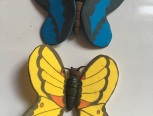 女儿想要两只粘土做的蝴蝶……所以做了，很简单
