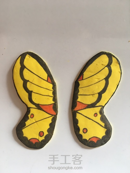 超级简单的蝴蝶 第4步