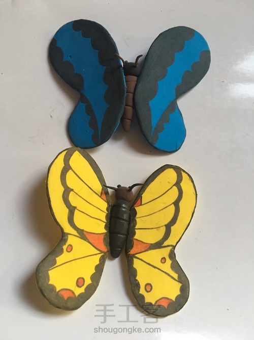 超级简单的蝴蝶 第6步