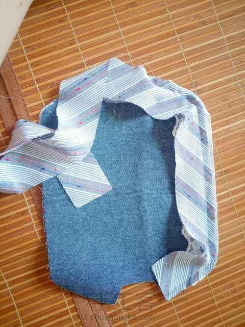 仿某宝上给孩子缝了一个笔袋 第8步