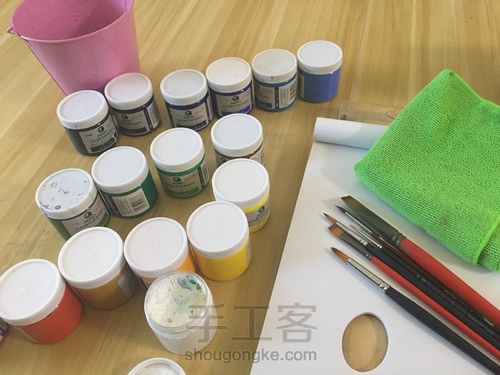 风景石头画 第1步