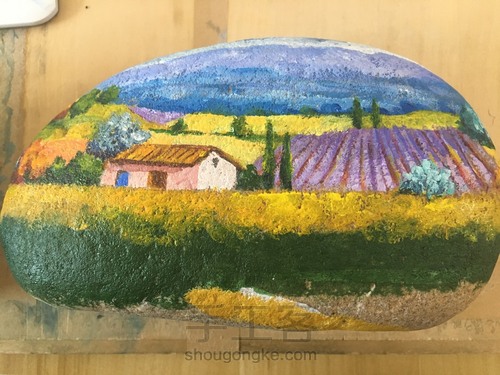 风景石头画 第9步