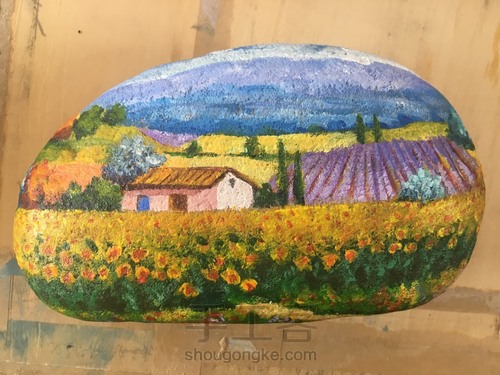 风景石头画 第11步