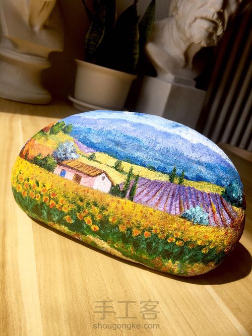 风景石头画 第13步