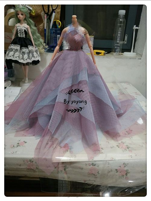 不规则婚纱👗 第8步