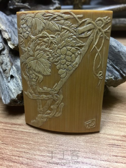 留青竹刻 第9步