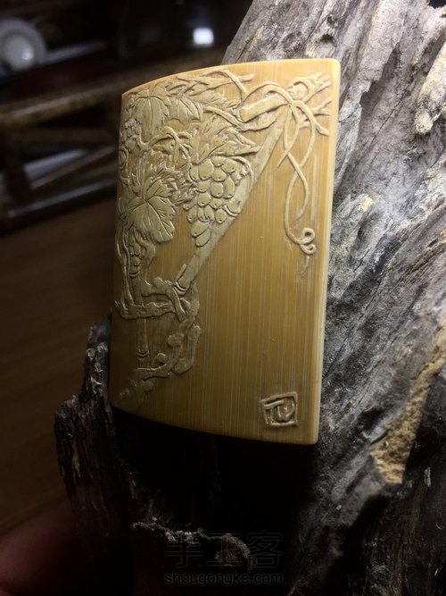 留青竹刻 第11步