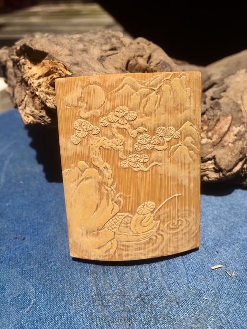 留青竹刻 第12步