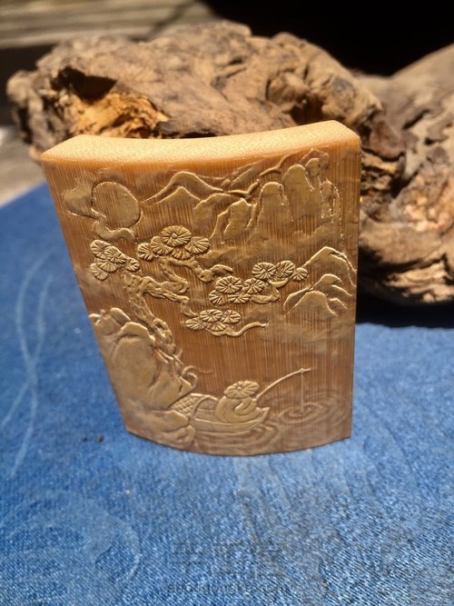 留青竹刻 第14步