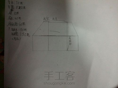 上衣纸样 第4步