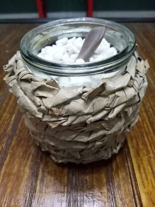 用废弃的瓶子和档案袋做一个多肉的家吧 第8步