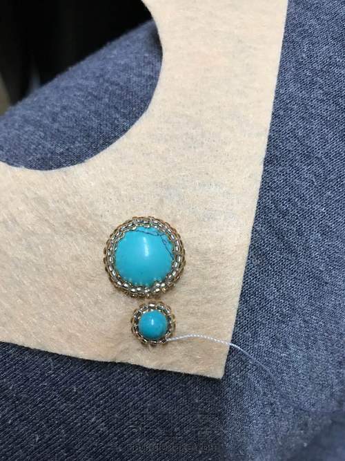 同款绿松石项链 第6步