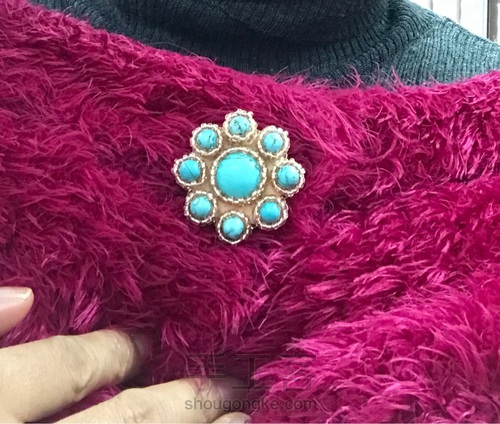 同款绿松石项链 第16步