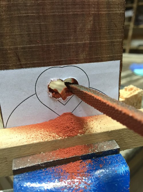 爱心❤️梳子 第7步