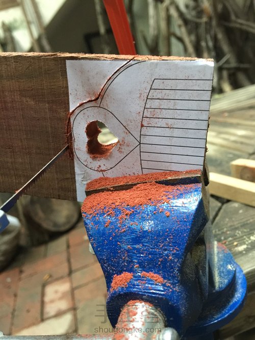 爱心❤️梳子 第9步