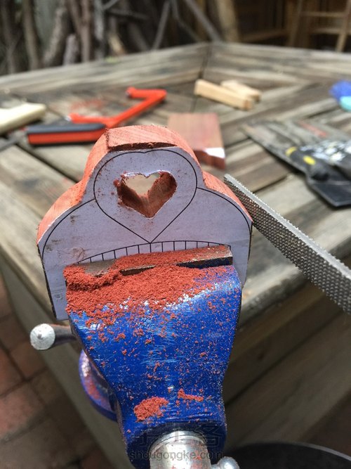 爱心❤️梳子 第11步