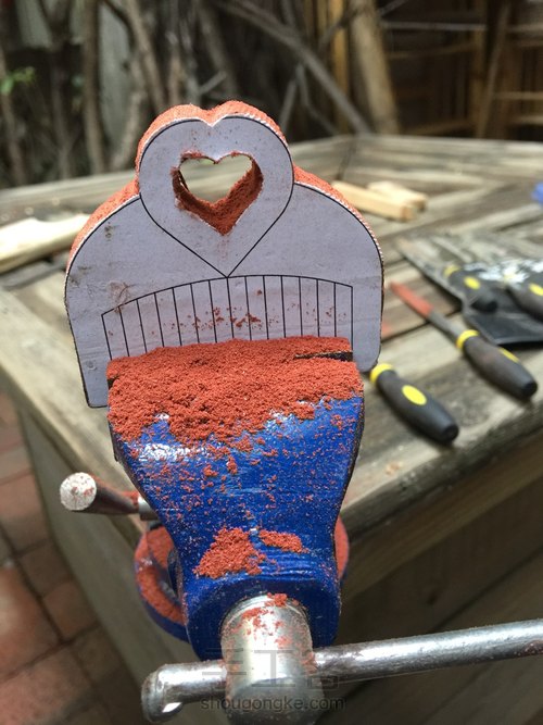 爱心❤️梳子 第12步