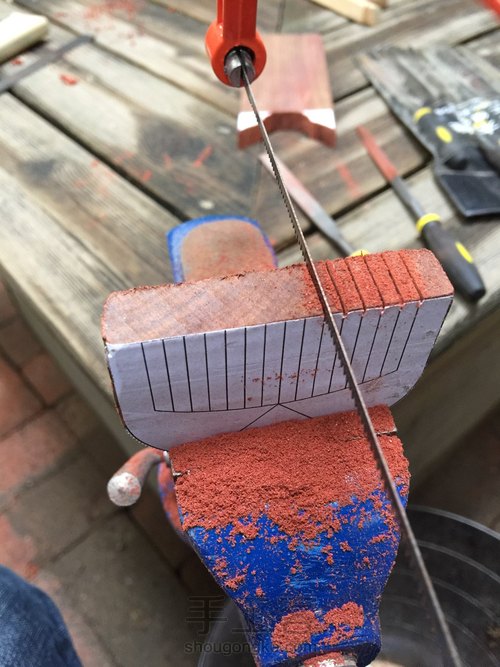 爱心❤️梳子 第13步