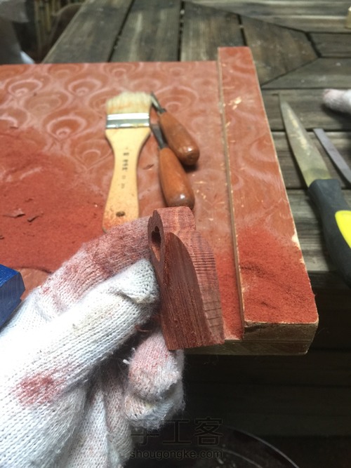 爱心❤️梳子 第19步