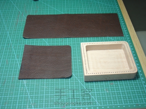 软植鞣榉木烟盒的制作 第3步