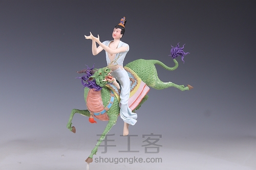 贺加贵面塑软陶 第11步