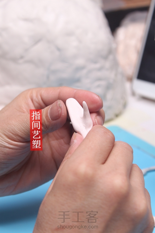 贺加贵面塑软陶（古典仕女 ） 第15步