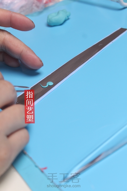 贺加贵面塑软陶（古典仕女 ） 第103步