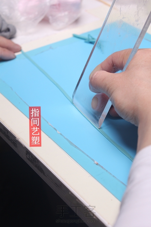 贺加贵面塑软陶（古典仕女 ） 第171步