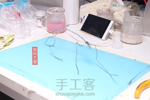 贺加贵面塑(老虎) 第3步