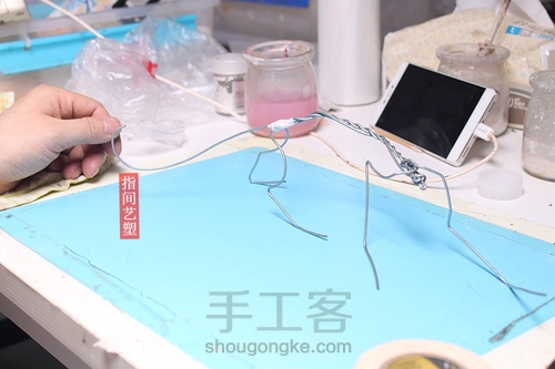 贺加贵面塑(老虎) 第5步