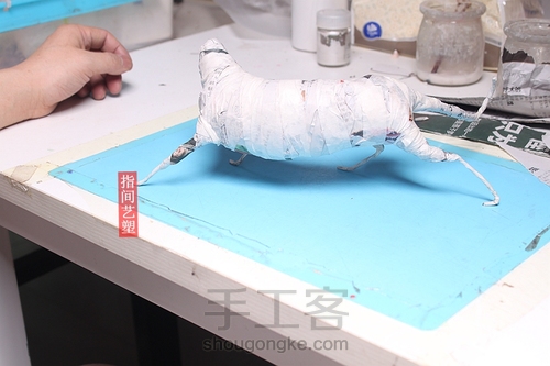 贺加贵面塑(老虎) 第21步