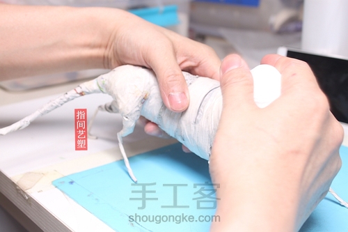 贺加贵面塑(老虎) 第23步