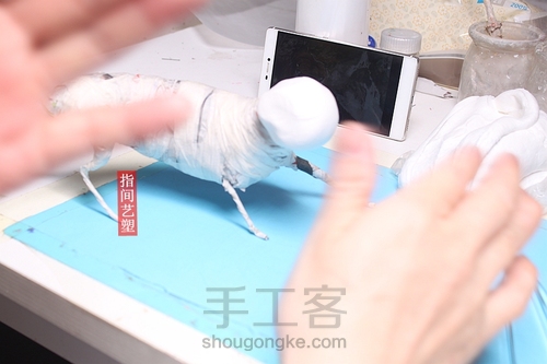 贺加贵面塑(老虎) 第25步