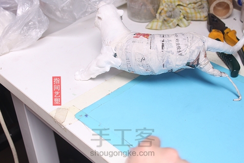 贺加贵面塑(老虎) 第41步