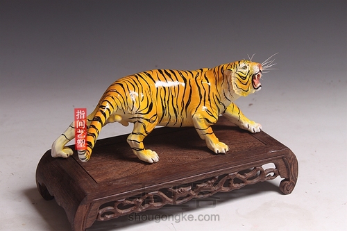 贺加贵面塑(老虎) 第49步