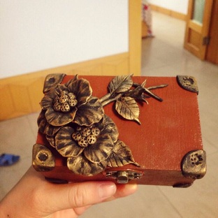 超轻粘土首饰盒