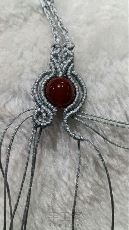 尾扣整理计划16:四股辫合并尾扣（仿图） 第13步