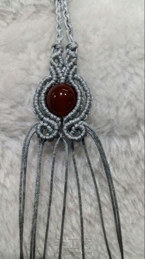 尾扣整理计划16:四股辫合并尾扣（仿图） 第17步