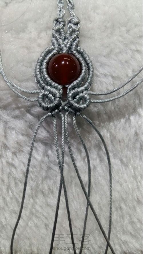 尾扣整理计划16:四股辫合并尾扣（仿图） 第18步