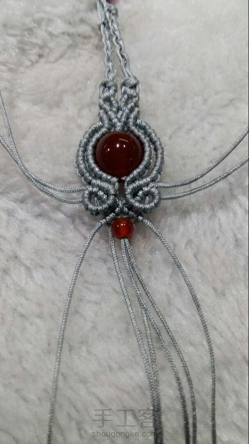 尾扣整理计划16:四股辫合并尾扣（仿图） 第19步