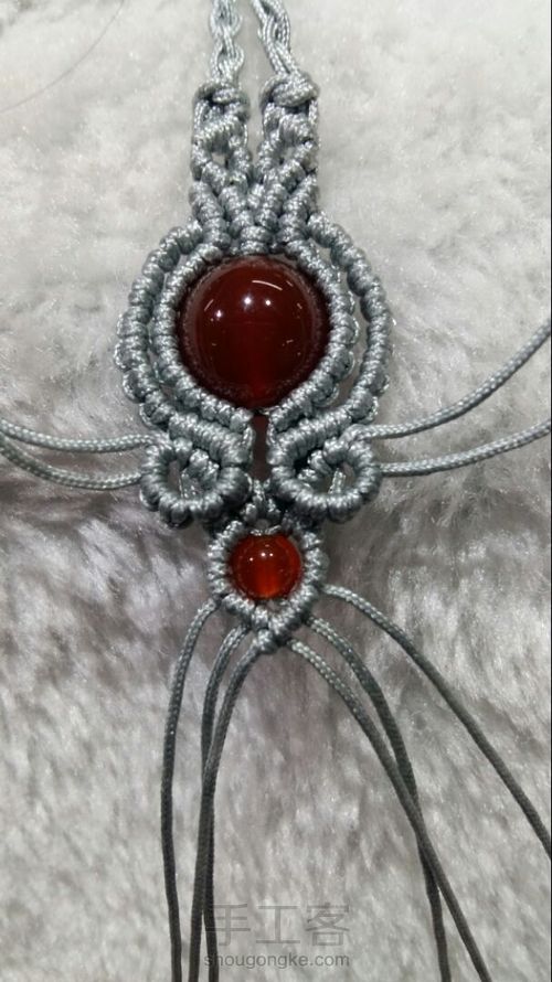 尾扣整理计划16:四股辫合并尾扣（仿图） 第20步