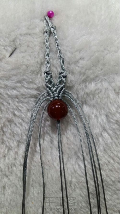 尾扣整理计划16:四股辫合并尾扣（仿图） 第8步